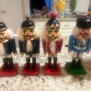 Set of four Nutcrackers